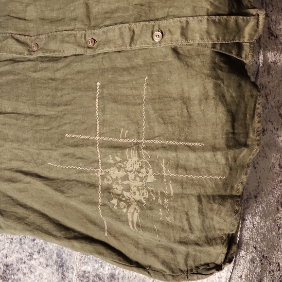 Private Member men's size XXL linen shirt - Picture 5 of 7